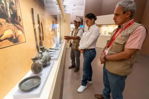 La viceministra de Patrimonio Cultural e Industrias Culturales, Moira Novoa Silva, visitó la ciudad de Trujillo. Foto: ANDINA/Mincul