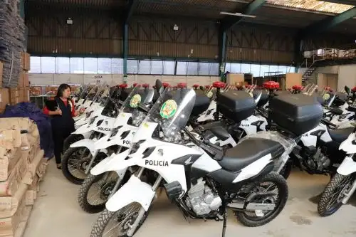 Recogen información sobre la adquisición de 85 motos almacenadas en el Gore Callao. Foto: ANDINA/Difusión.