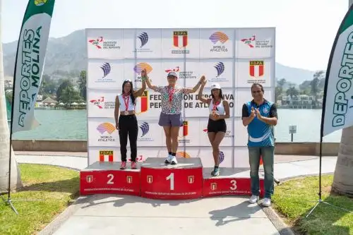 Evelyn Inga retornó en gran nivel a las competencias oficiales de Marcha Atlética. Foto: ANDINA/Difusión