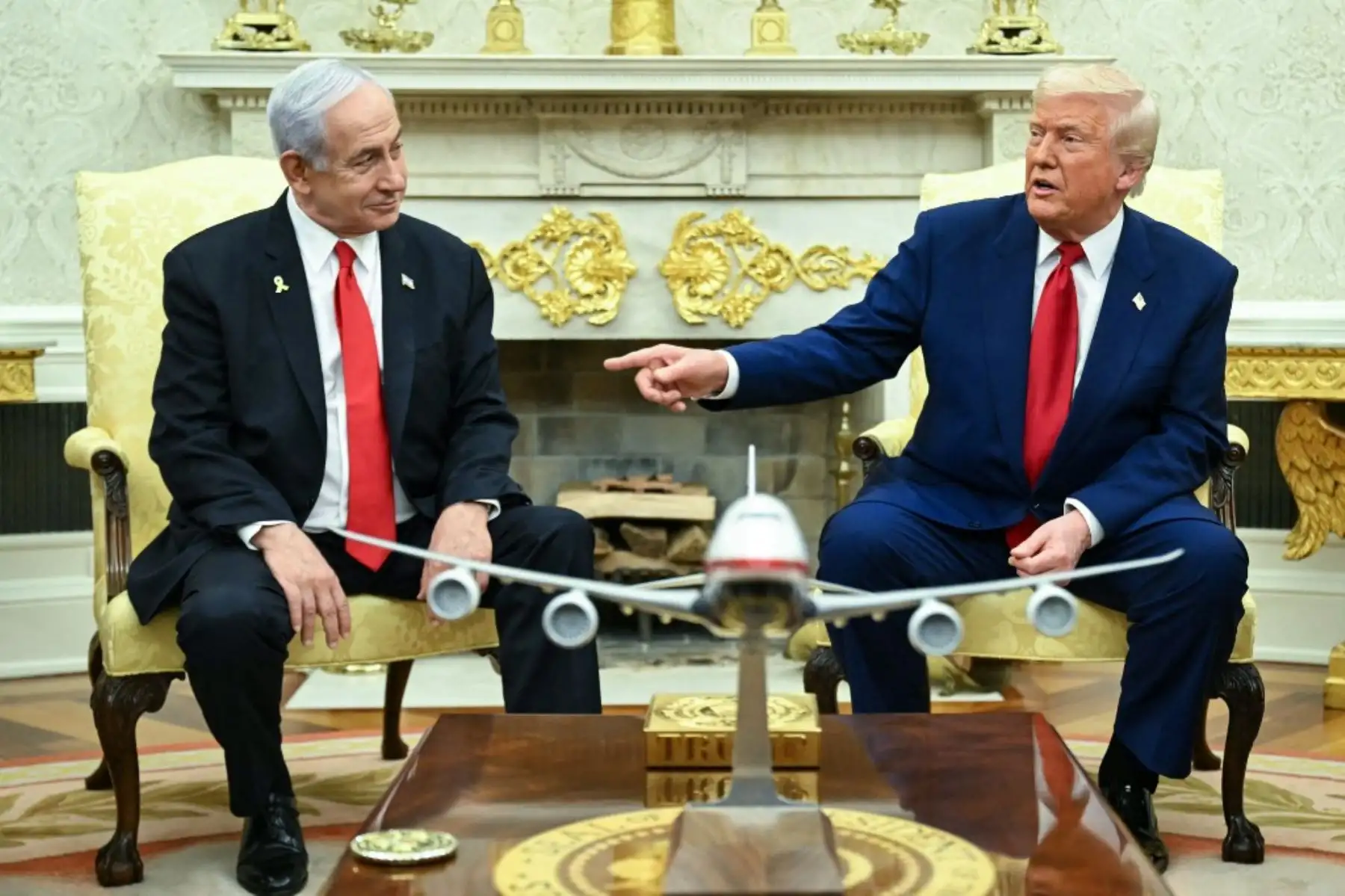 El líder israelí destacó un acuerdo anterior negociado en parte por el enviado regional de Trump, Steve Witkoff, que "sacó a 25" de los cautivos. Foto: AFP