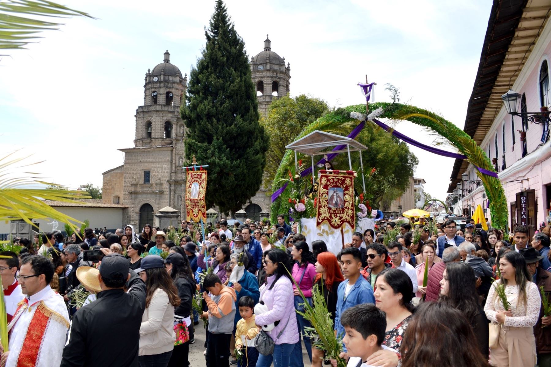 La Municipalidad Provincial de Cajamarca y la Diócesis presentan programa de actividades religiosas, artísticas y cultuales por Semana Santa. Foto: Cortesía Eduard Lozano