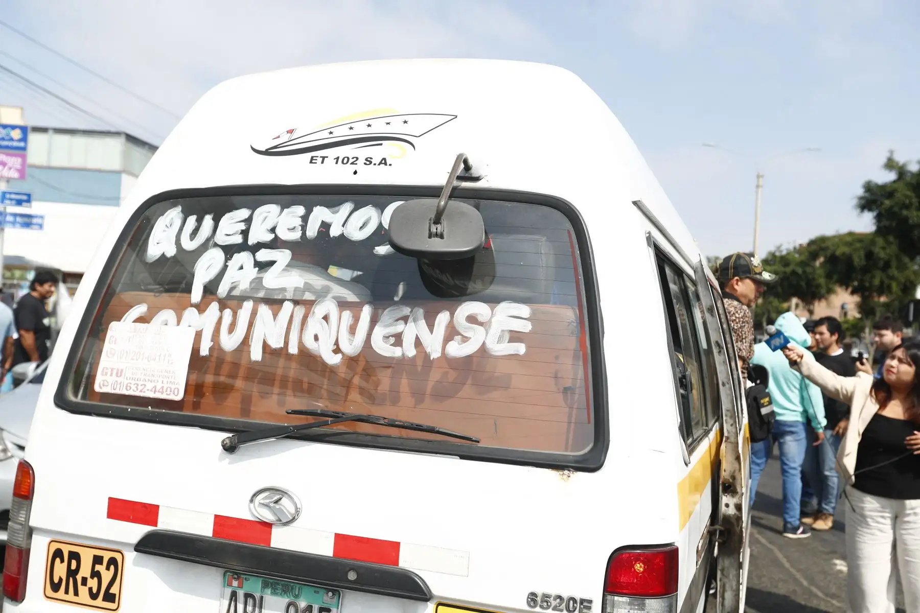 En las últimas semanas, los transportistas de Lima se han convertido en blanco de sicarios. Foto: ANDINA/Daniel Bracamonte