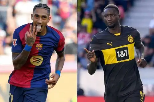 Raphinha y Guirassy