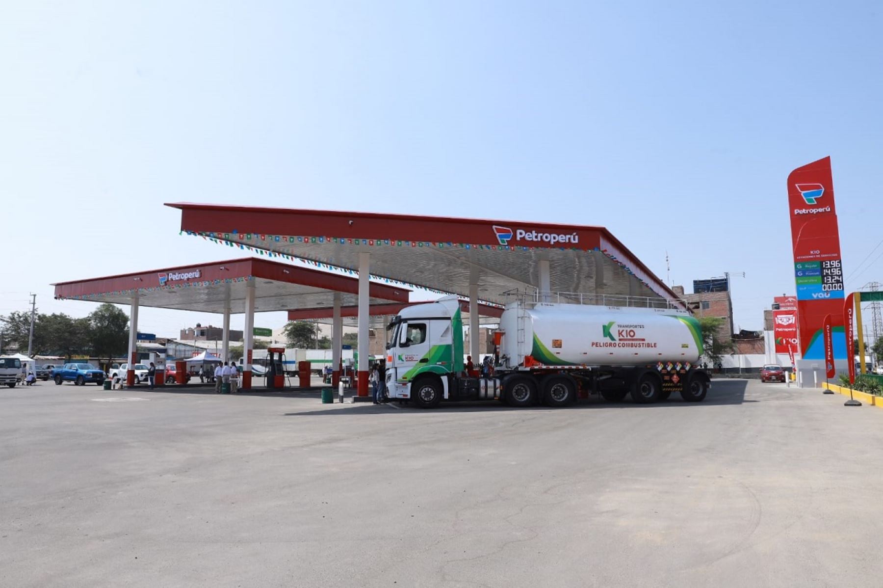 Estación de servicio Petroperú en Ica. Foto: Cortesía.