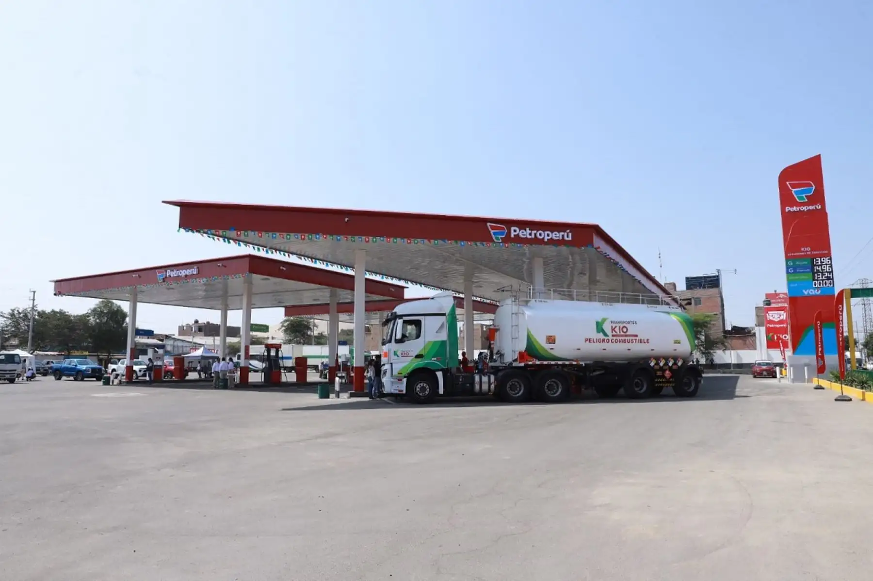Estación de servicio Petroperú en Ica. Foto: Cortesía.