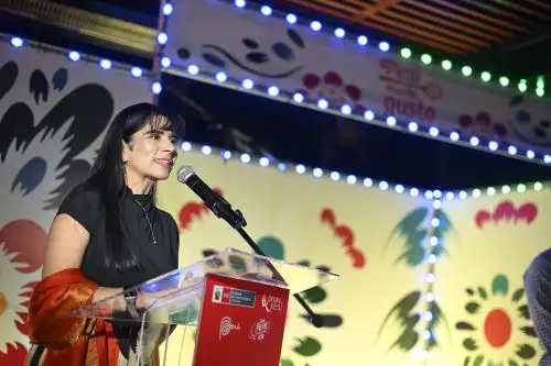 Ministra de Comercio Exterior y Turismo, Desilú León, inaugurará la primera feria internacional "Perú Mucho Gusto" en España.ANDINA/Difusión