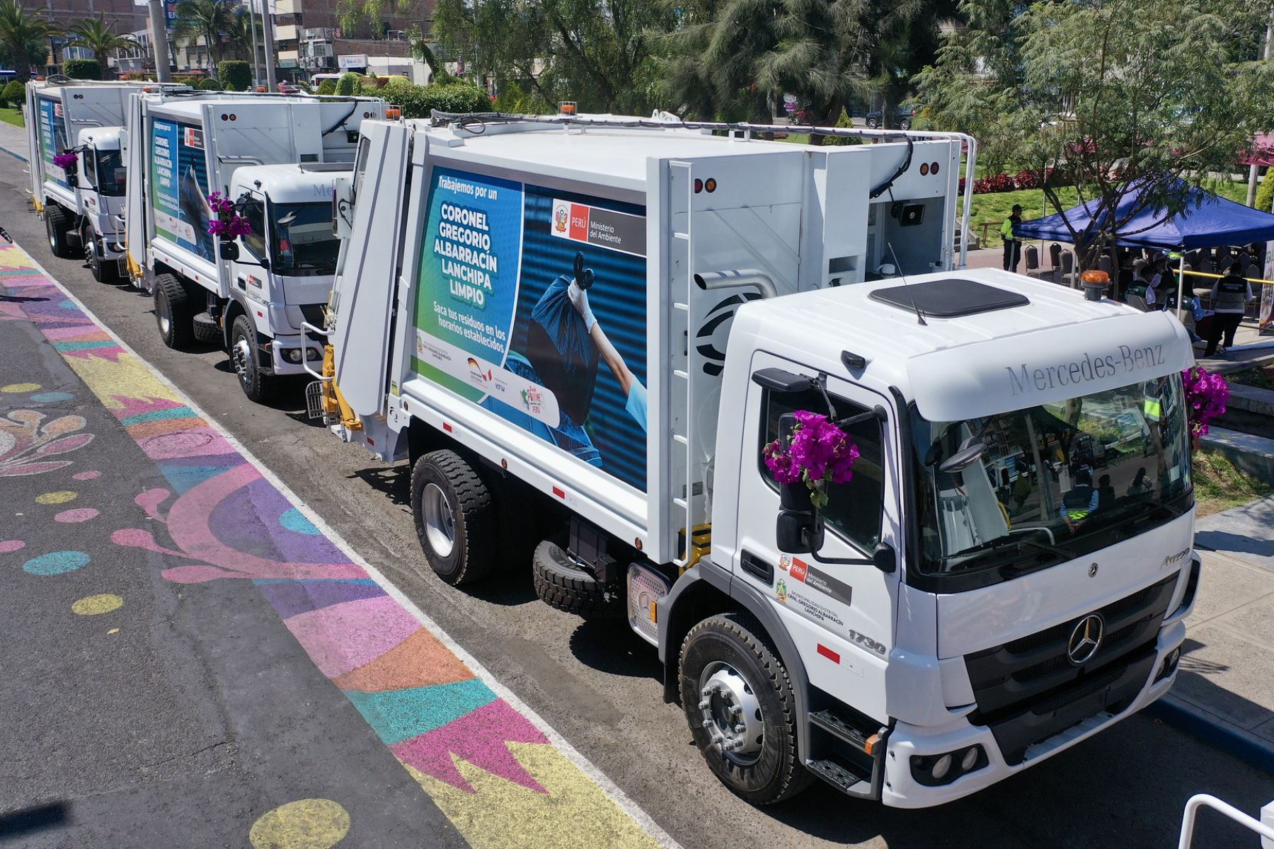 Los 16 vehículos motorizados entregados fueron adquiridos con una inversión de S/7.9 millones. Foto: ANDINA/Minam