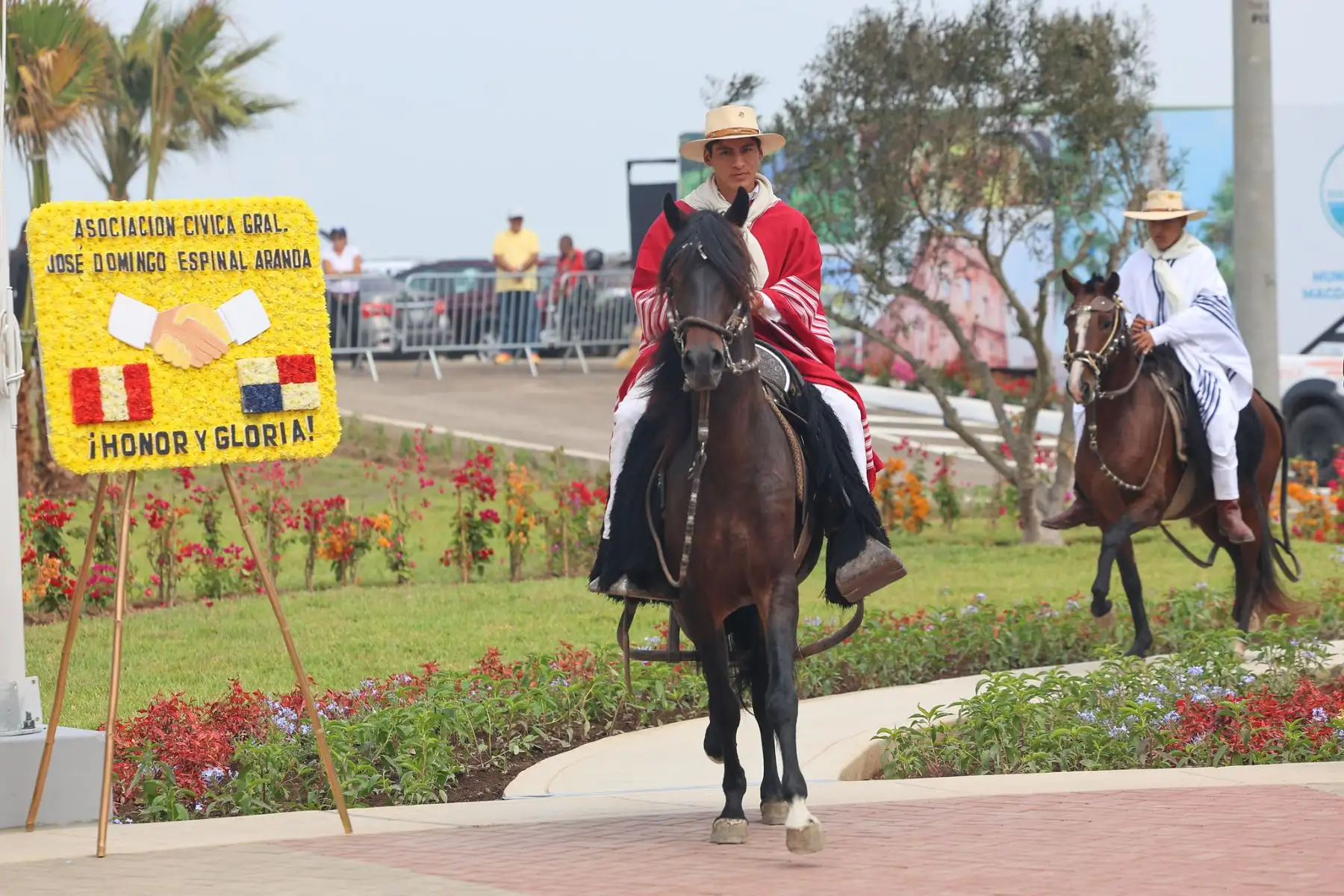 En una ceremonia especial, se inauguró oficialmente el Parque Istmo de Panamá en Magdalena del Mar, en presencia del alcalde Francis Allison y del presidente de Panamá, José Raúl Mulino Quintero, entre otras autoridades. Foto: Municipalidad de Magdalena