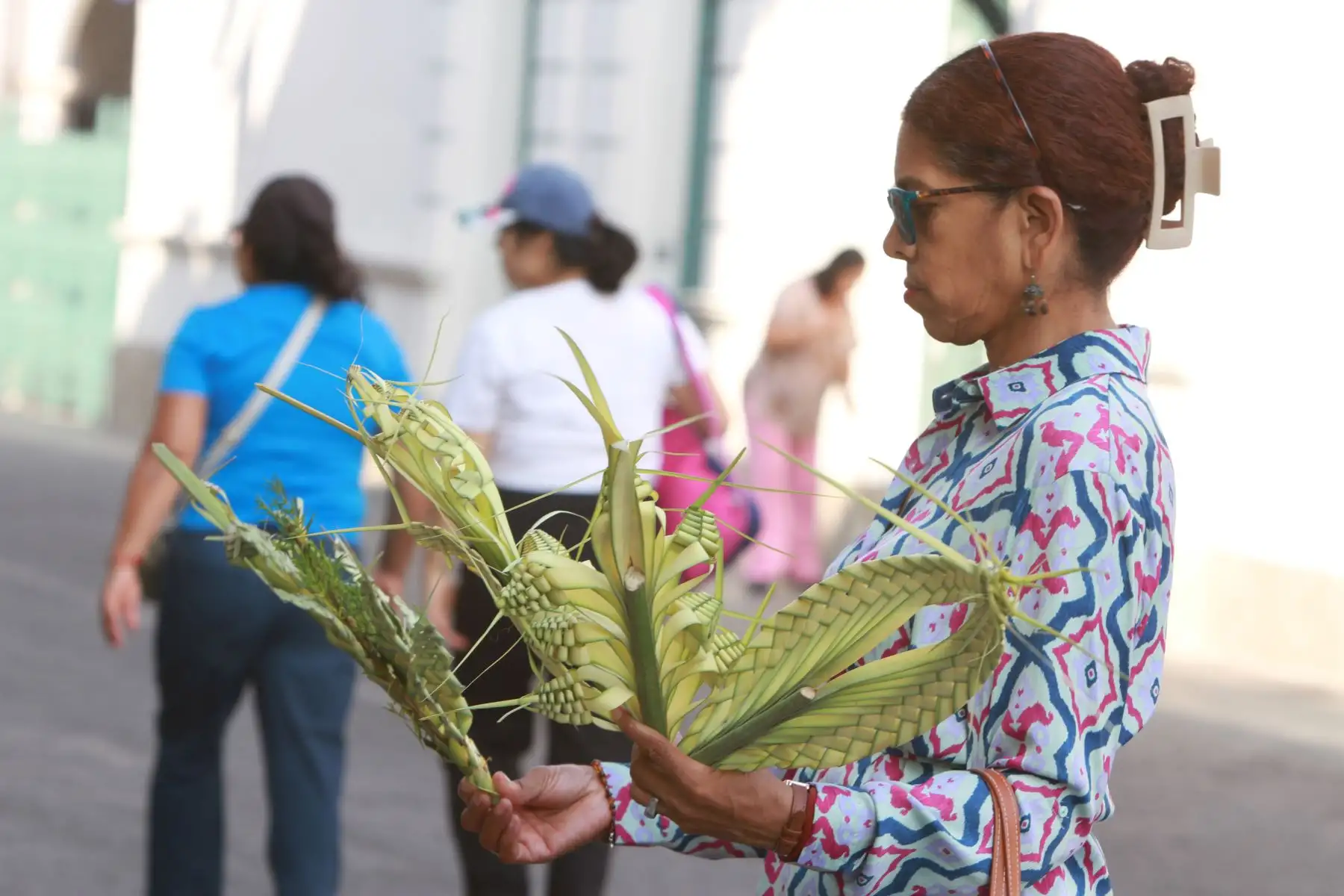El Domingo de Ramos marca el inicio de la Semana Santa en Plaza Mayor de Lima, un tiempo de reflexión y celebración para muchos creyentes en todo el mundo.
Foto: ANDINA/ Verónica Calderón