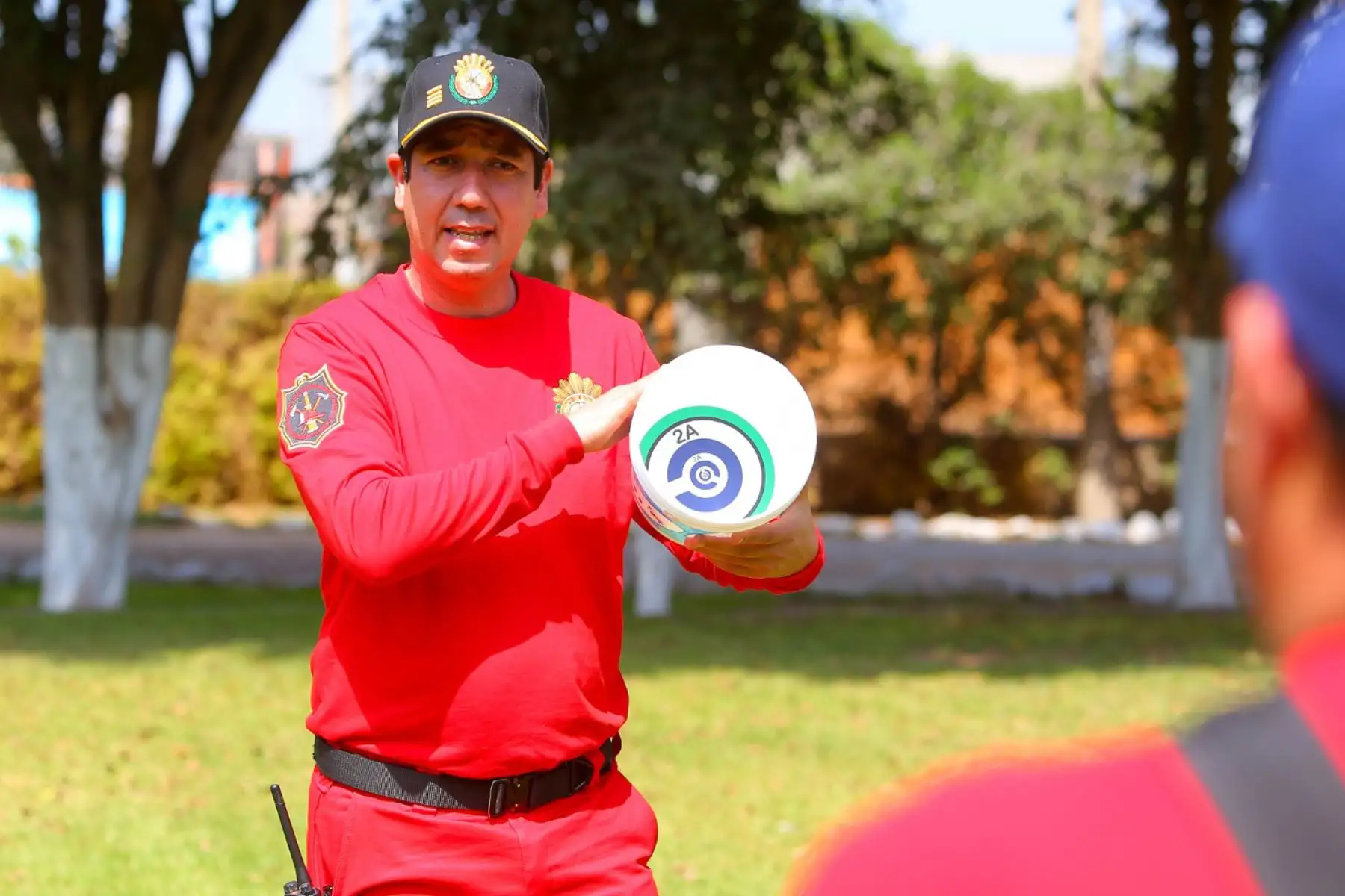 El Cuerpo de Bomberos realizó un reentrenamiento técnico de drones con el objetivo de tener la preparación adecuada en los diferentes escenarios a los que se pueden enfrentar. Foto: ANDINA/Difusión