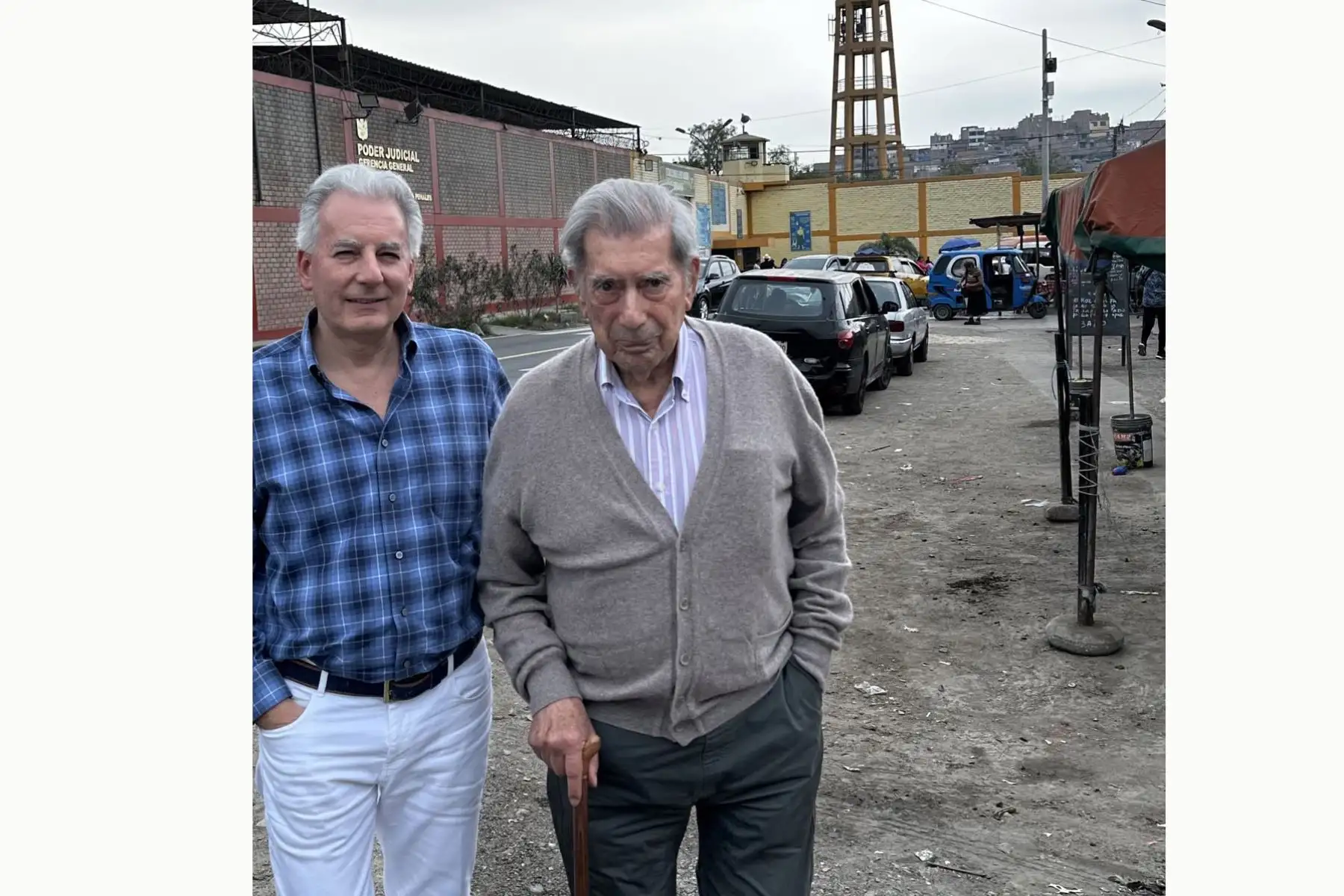 Penal de Lurigancho y alrededores, escenarios (cruciales) del último capítulo de “Historia de Mayta”. Foto: @AlvaroVargasLl
