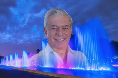 Circuito Mágico del Agua rendirá tributo a Mario Vargas Llosa esta noche. Foto: Difusión