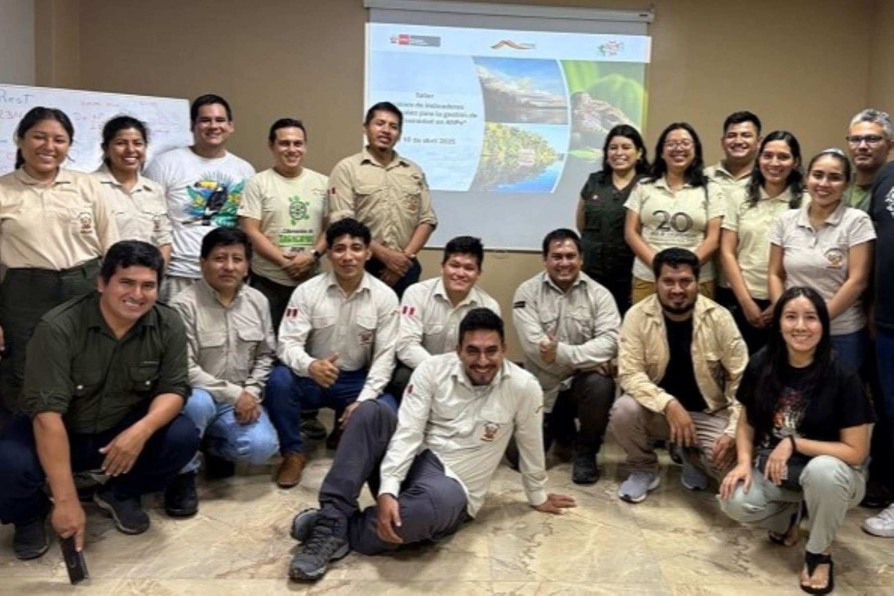 Guardaparques fueron capacitados en un taller organizado por el Sernanp en Loreto. Foto: MINAM/Difusión.