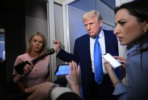 Presidente de Estados Unidos, Donald Trump. Foto: AFP