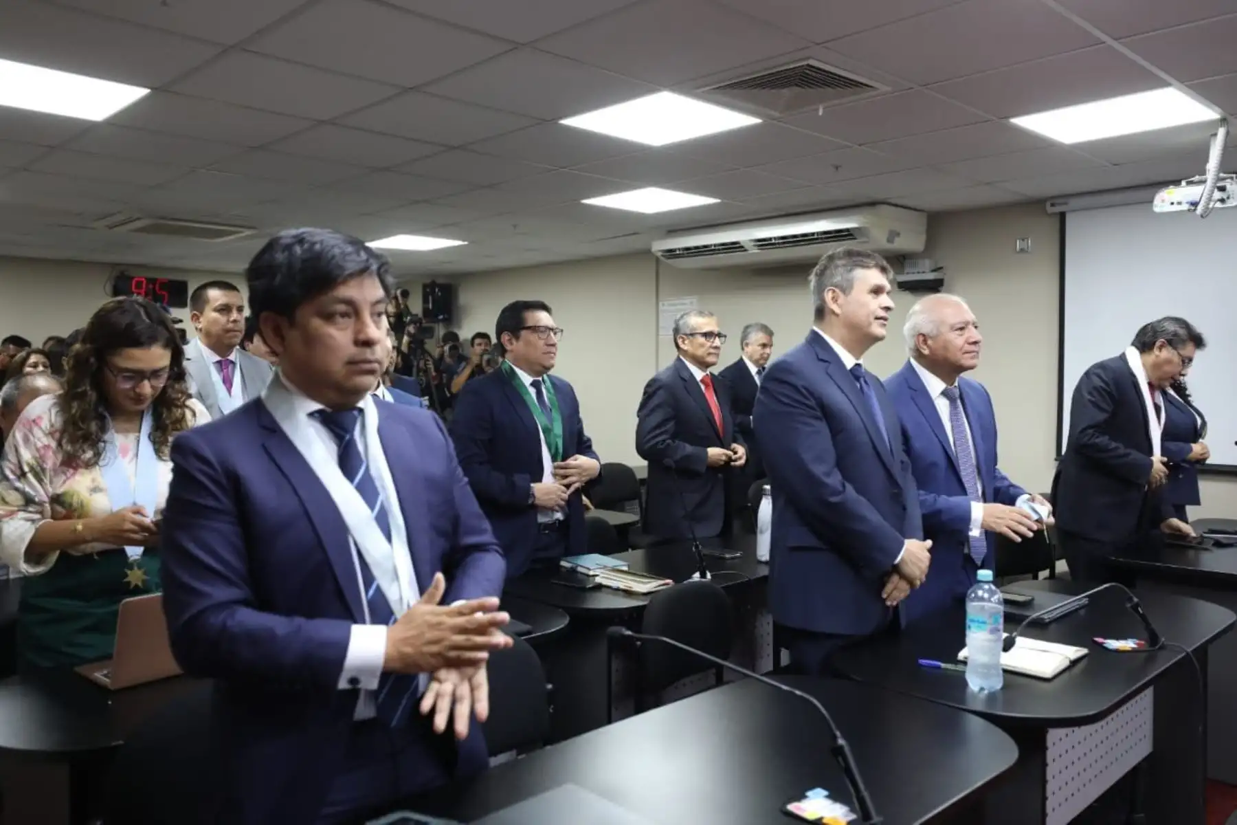 Poder Judicial condena a 15 años de prisión a Ollanta Humala y Nadine Heredia por lavado de activos. El Tercer Juzgado Penal Colegiado Nacional impuso la pena por mayoría, tras hallarlos responsables del delito de lavado de activos en el marco del financiamiento de sus campañas políticas. Foto: ANDINA/ Difusión