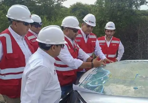 Una comitiva de la Secretaría de Gestión del Riesgo de Desastres de la PCM supervisó los avances del proyecto de drenaje pluvial de Sullana y Bellavista, región Piura, y destacó el avance del diseño de obras. ANDINA/Difusión