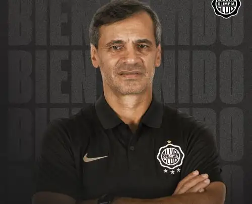 Fabián Bustos es el flamante entrenador del Olimpia de Paraguay