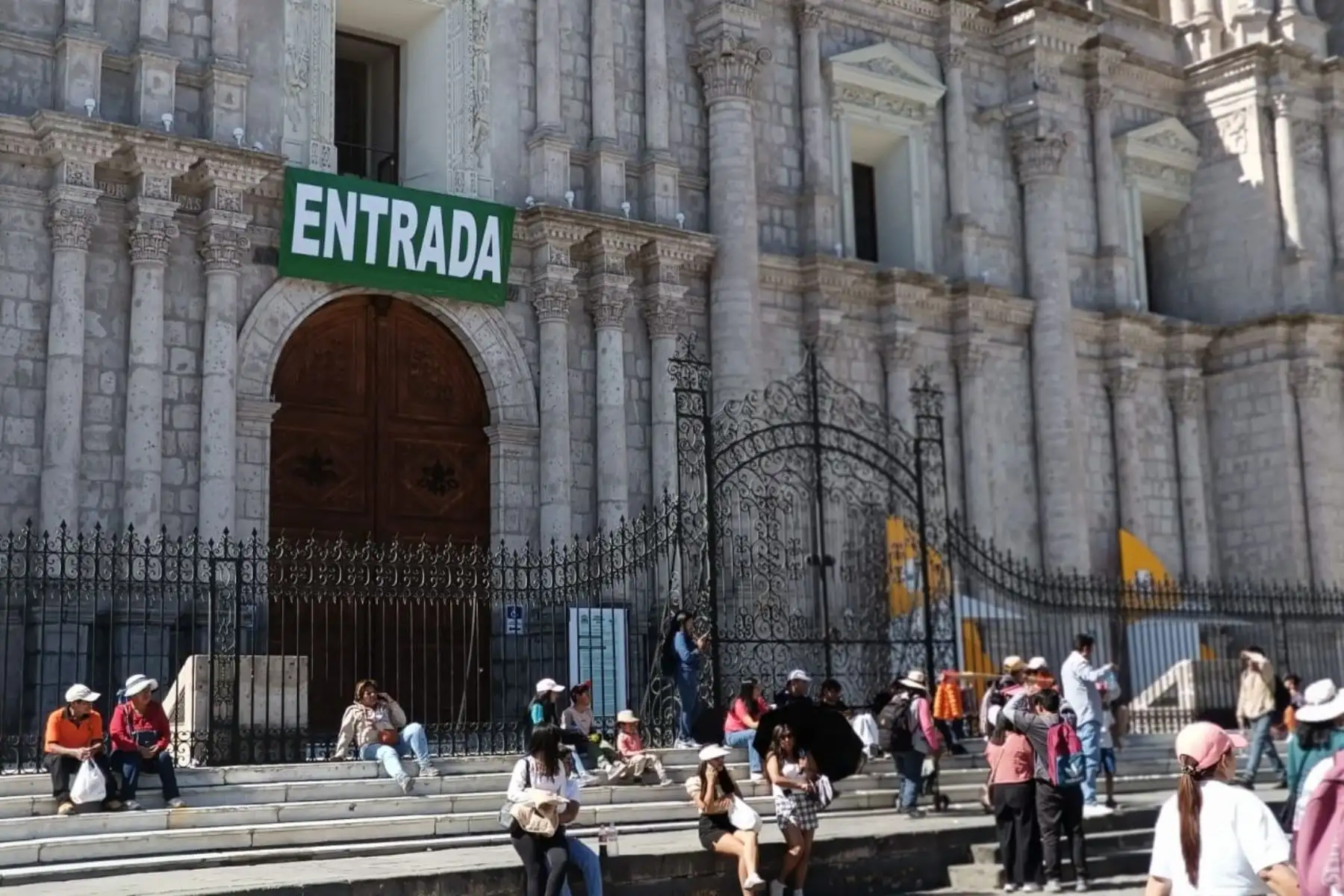 La Subgerencia de Gestión del Riesgo de Desastres de la Municipalidad de Arequipa inspeccionó en días pasados los 19 templos del Cercado de la ciudad. Foto: Cortesía Rocío Méndez