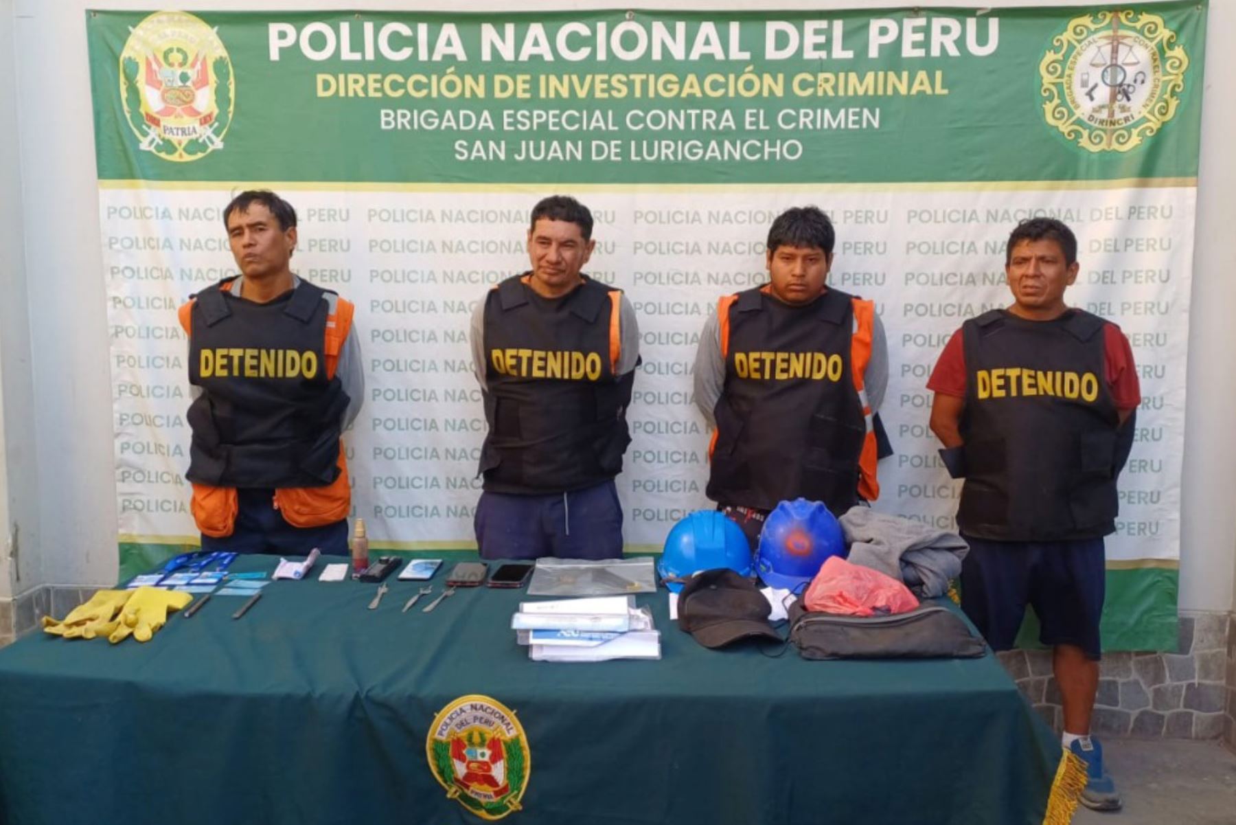 En 24 horas, la PNP detiene a más de 780 personas por diversos delitos a nivel nacional. Foto: Difusión