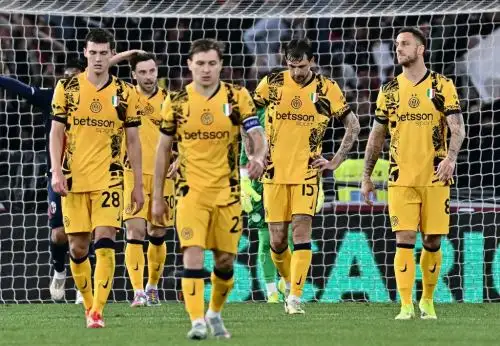 Inter dejó escapar el liderato de la Serie A de Italia