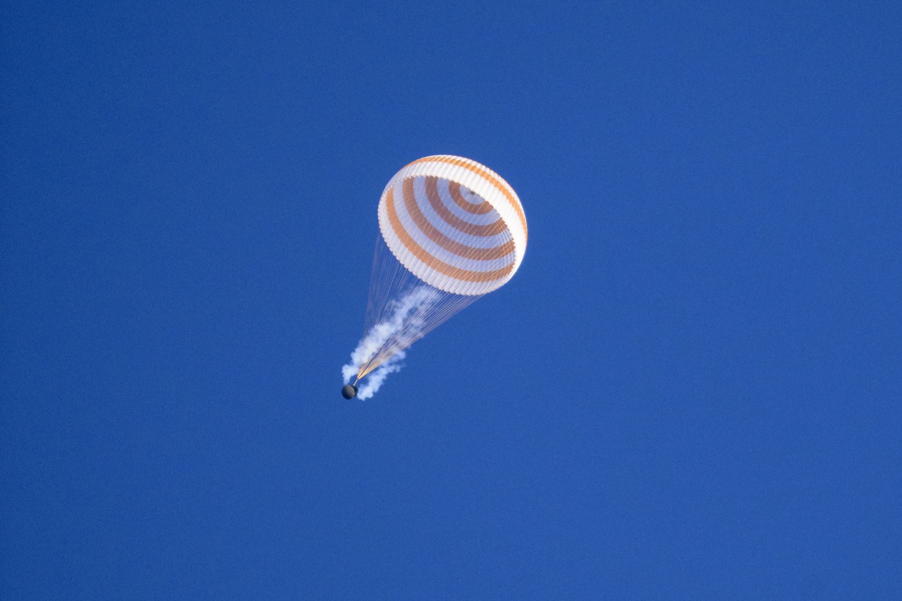 Pettit, Ovchinin y Vagner despegaron y se acoplaron al laboratorio orbital el 11 de septiembre de 2024.Foto: NASA