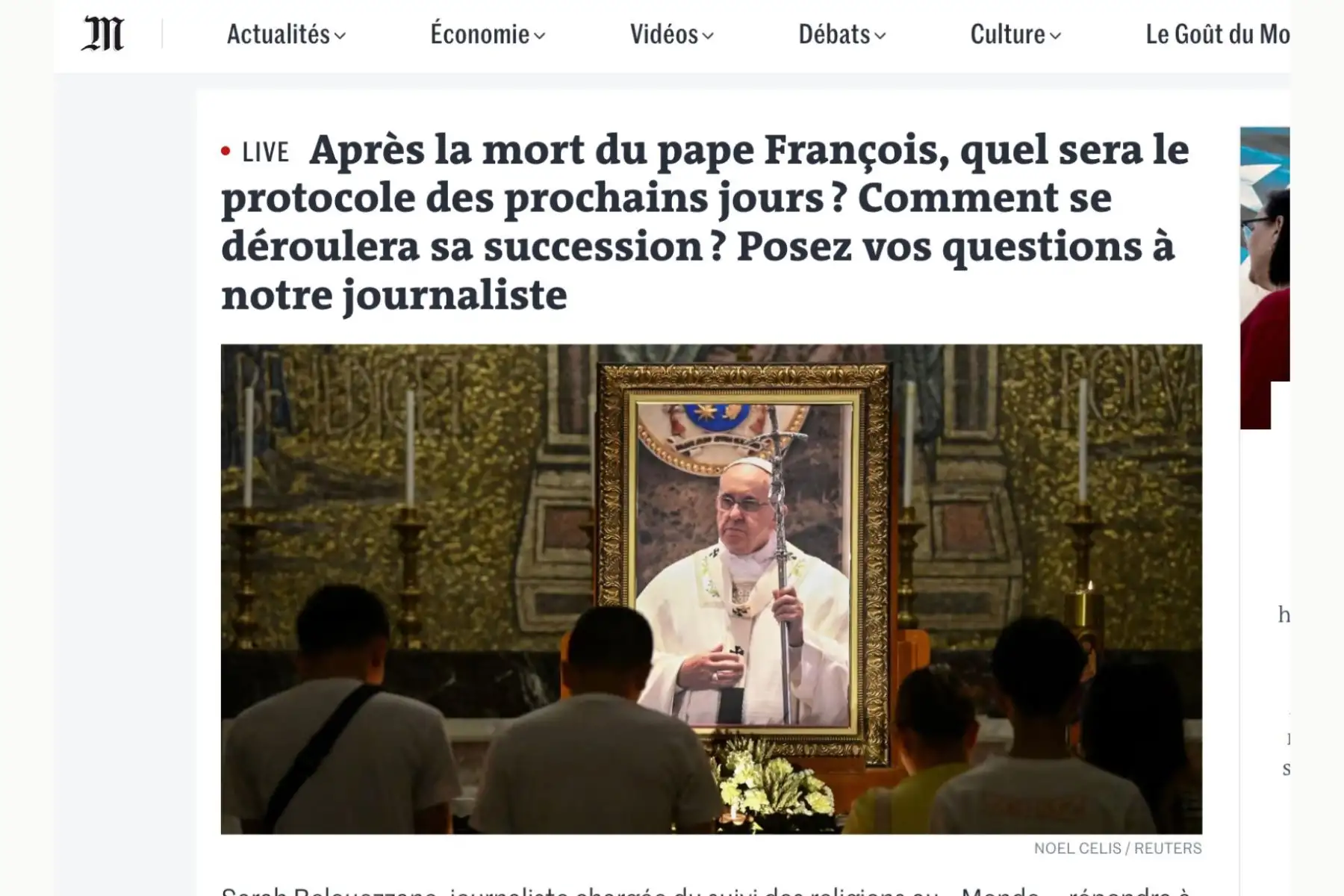 Así reacciona e informa la prensa global ante la muerte del papa Francisco. Foto: Captura TV