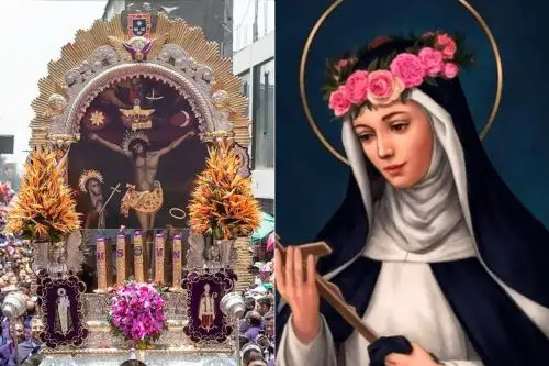 A lo largo de su pontificado, Francisco tuvo palabras de mucho cariño y respeto hacia los santos peruanos. Foto: Ilustración: