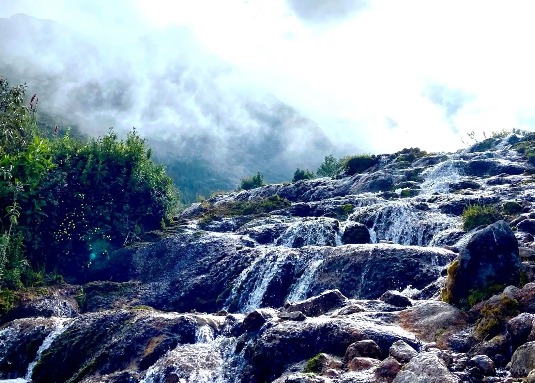 La cascada Cochecorral es uno de los principales atractivos turísticos de la provincia de Cajabamba, en Cajamarca, y el próximo feriado 1 de mayo será escenario de un ritual andino. Foto: ANDINA/difusión.