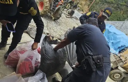 PCM destaca operativo contra minería ilegal en Pataz destruyó bienes por más de S/ 30 millones.