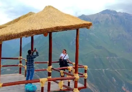 El Valle del Colca, el principal destino turístico de Arequipa, recibió un total de 7,056 visitantes durante el feriado largo de Semana Santa. ANDINA/Difusión