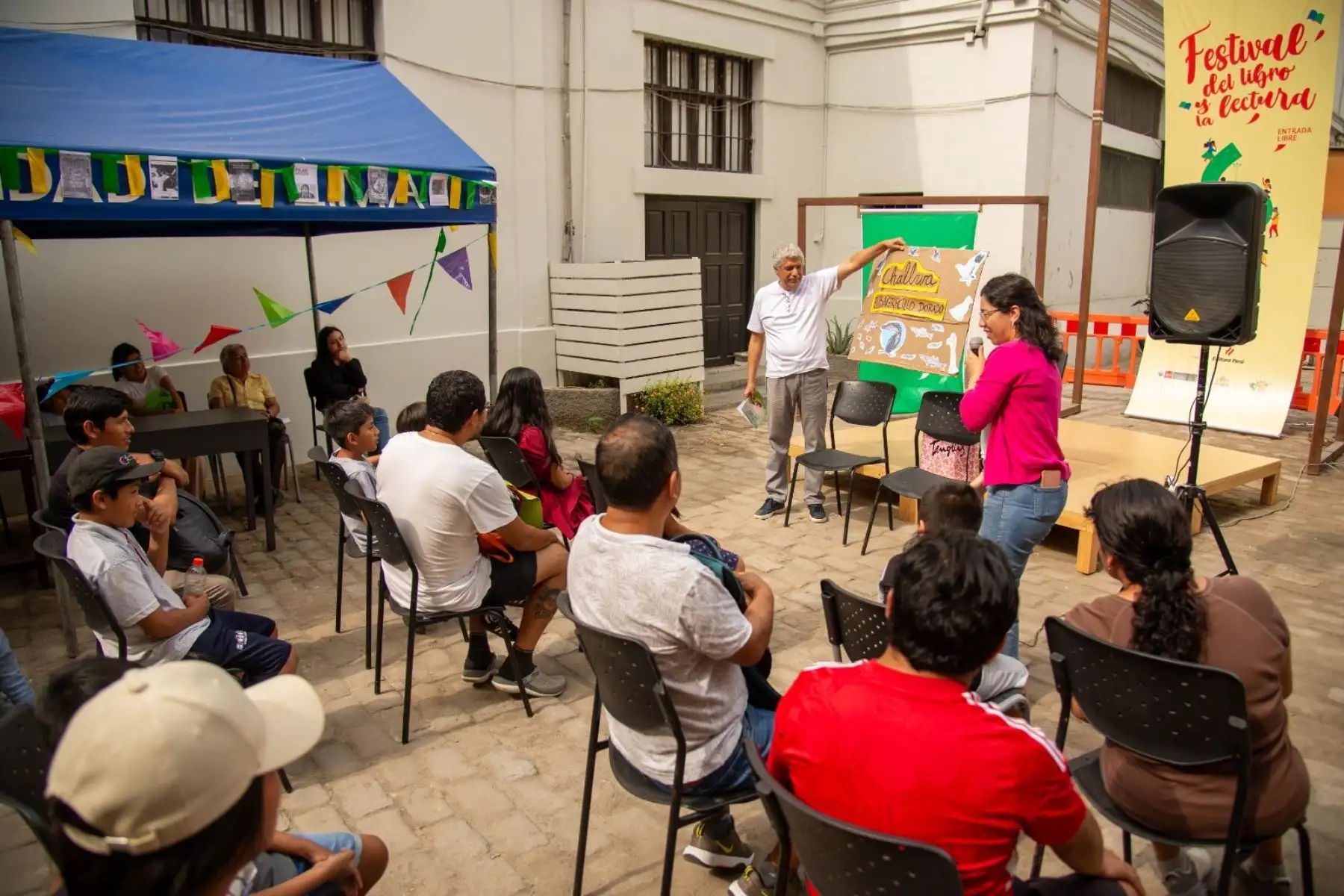 La Casa de la Literatura programó actividades para niños y jóvenes para el siguiente fin de semana. Foto: ANDINA/Difusión.