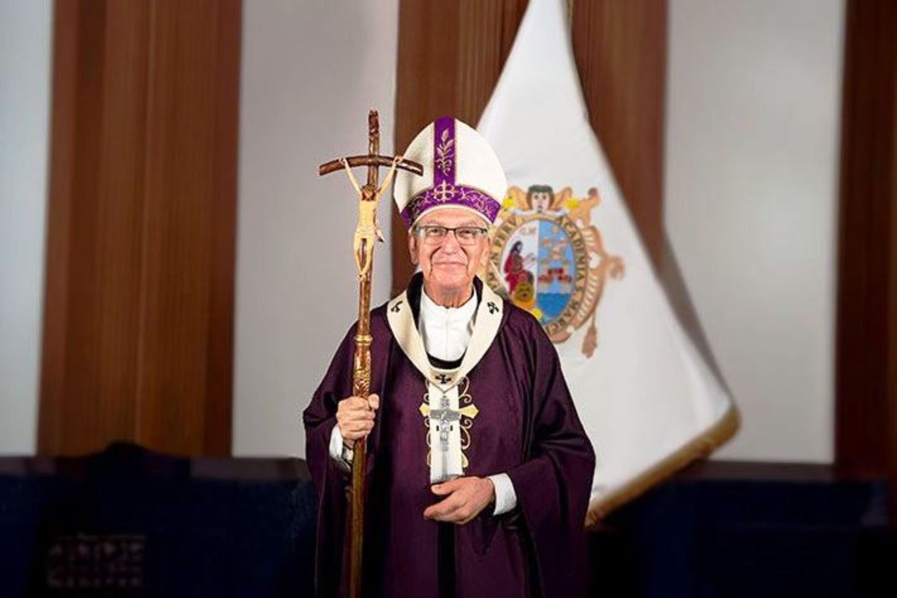 El sanmarquino Carlos Castillo Mattasoglio, cardenal del Perú y actual arzobispo de Lima. Foto: ANDINA/Difusión.