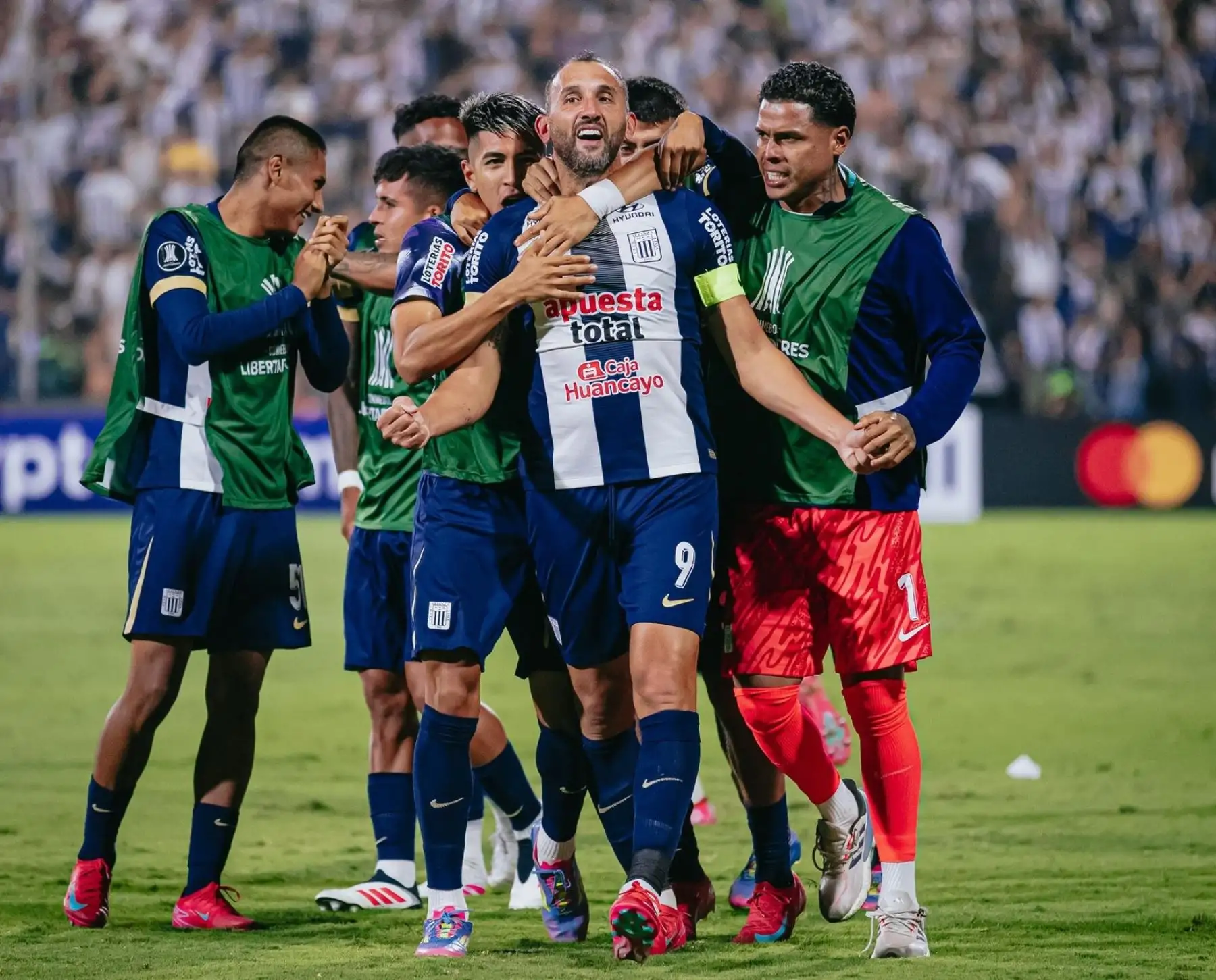 Hernán Barcos lleva anotado cinco goles en la Copa Libertadores 2025
