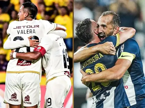 Universitario y Alianza Lima lograron triunfos épicos
