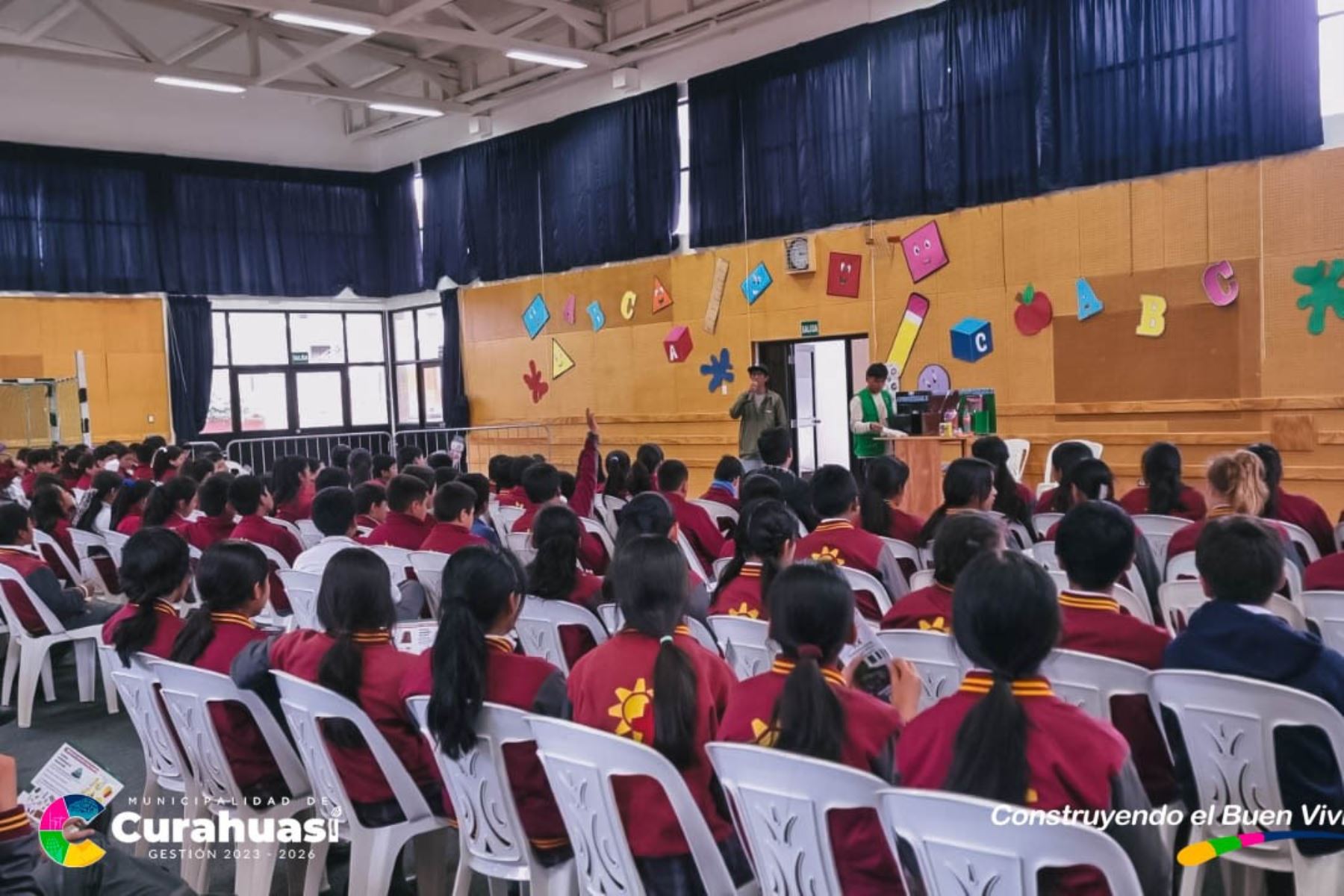 Jornada de capacitación ambiental con estudiantes de Curahuasi, en Abancay. Foto: ANDINA/Difusión