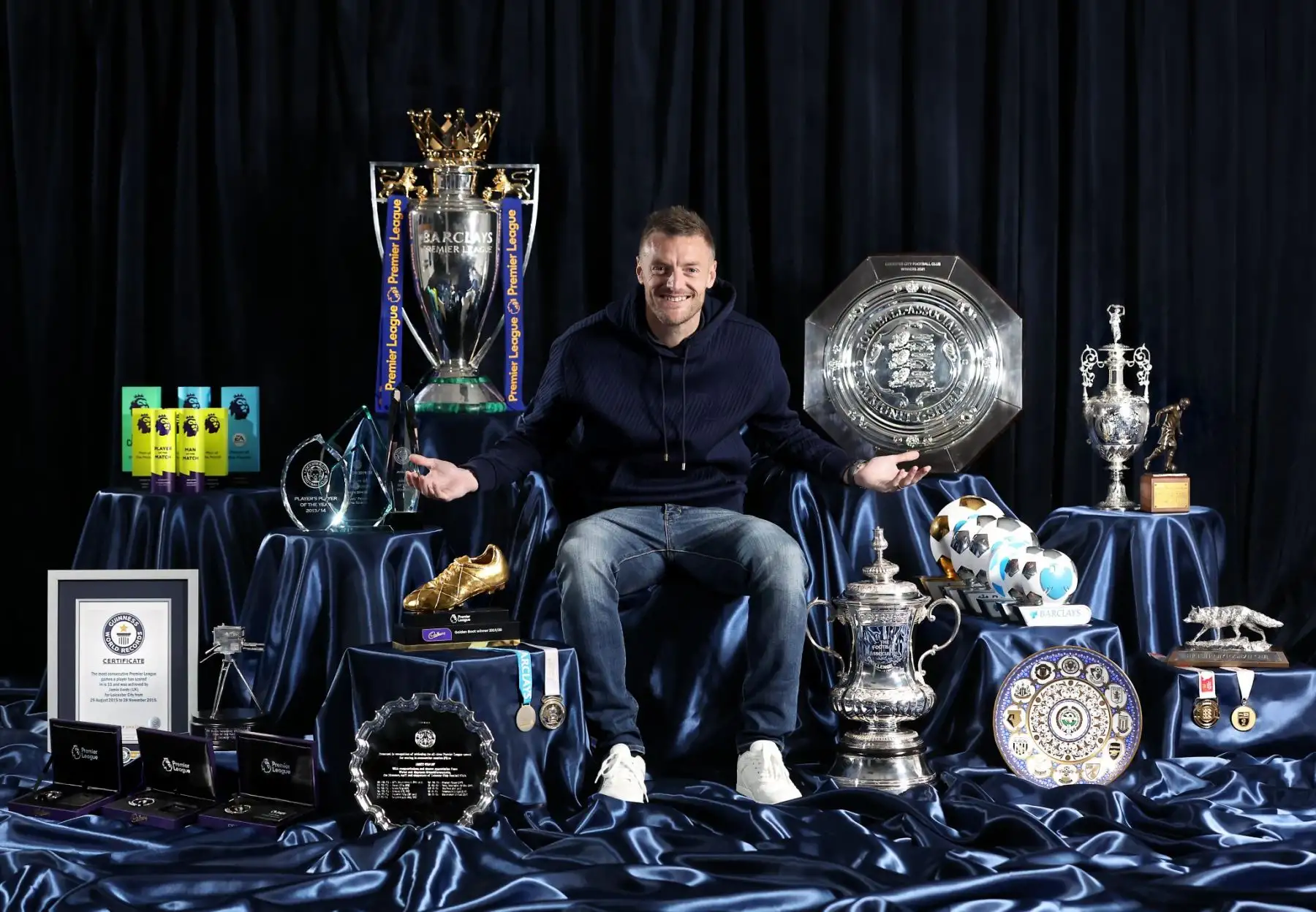 Legendario Jamie Vardy se despidió del Leicester