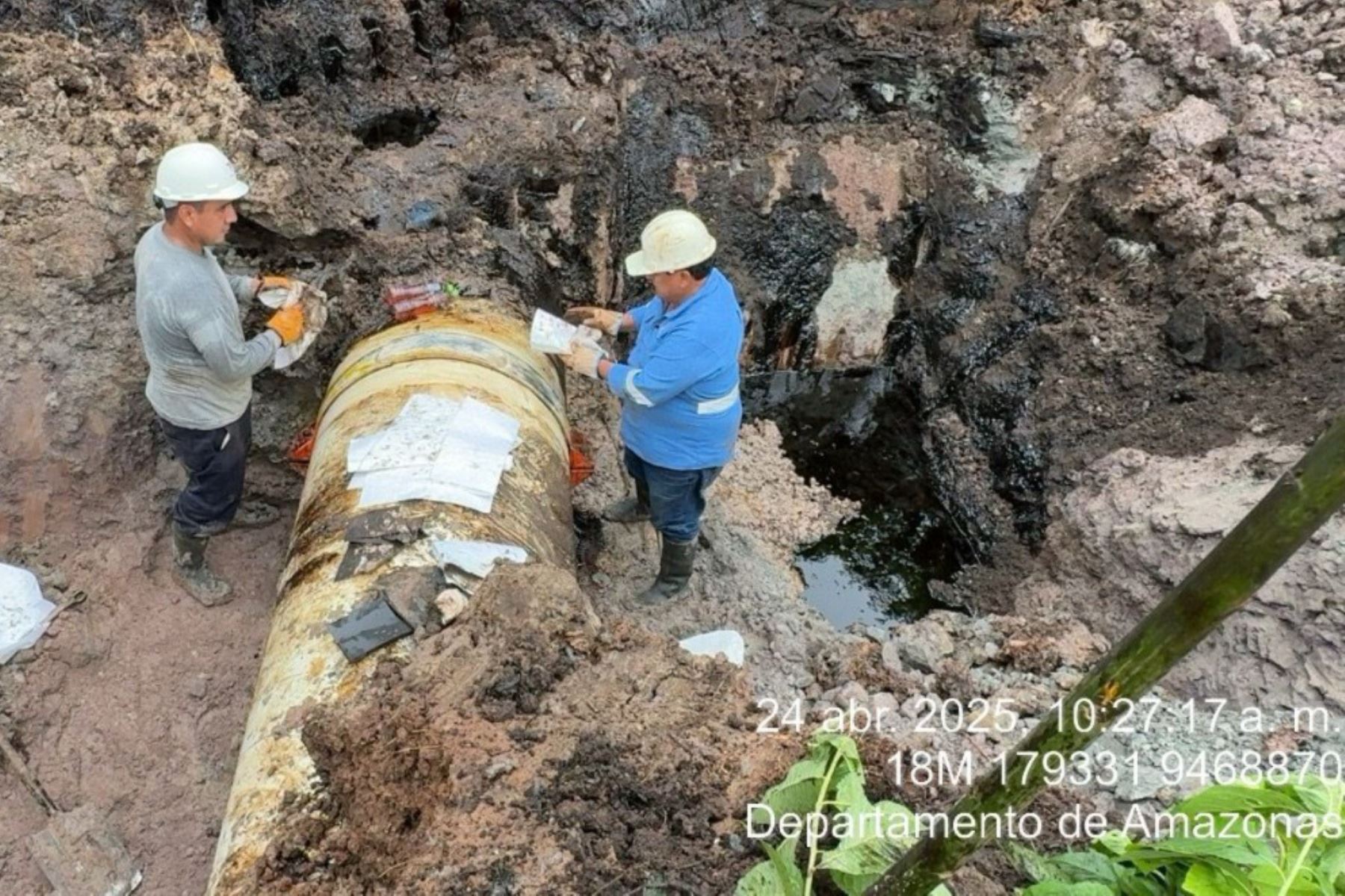 Nuevo atentado al Oleducto Norperuano se registró en la víspera. ANDINA/Difusión