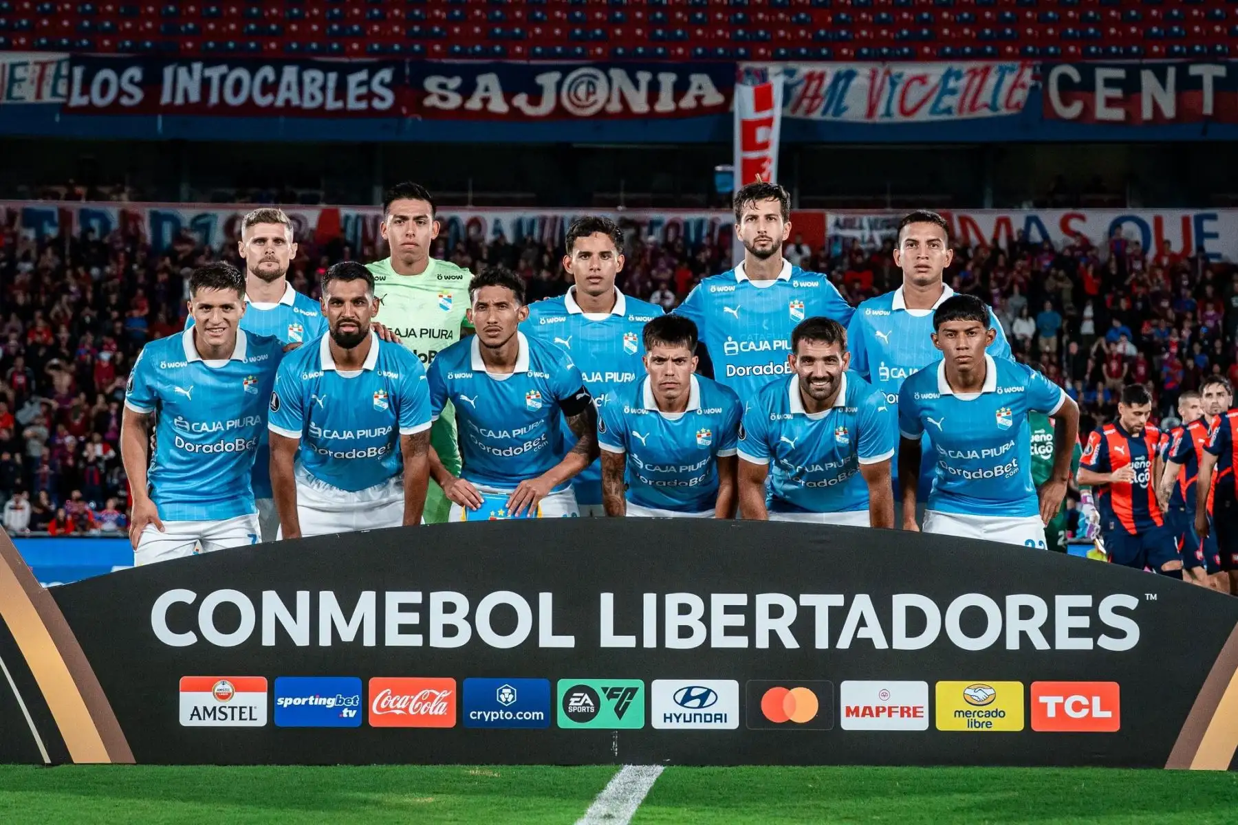 Primer equipo de Sporting Cristal en la Copa Conmebol Libertadores. Foto: X