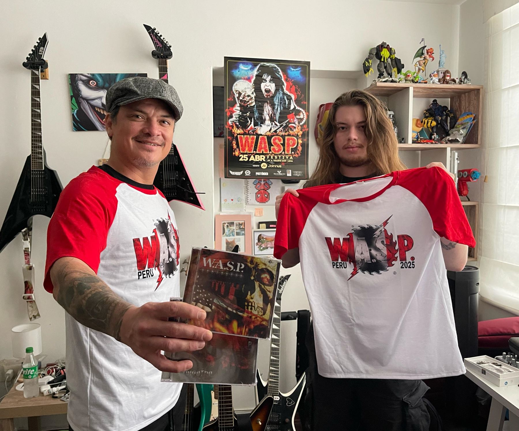 Fiebre por las llegada de los legendarios W.A.S.P. ya se vive en Lima.