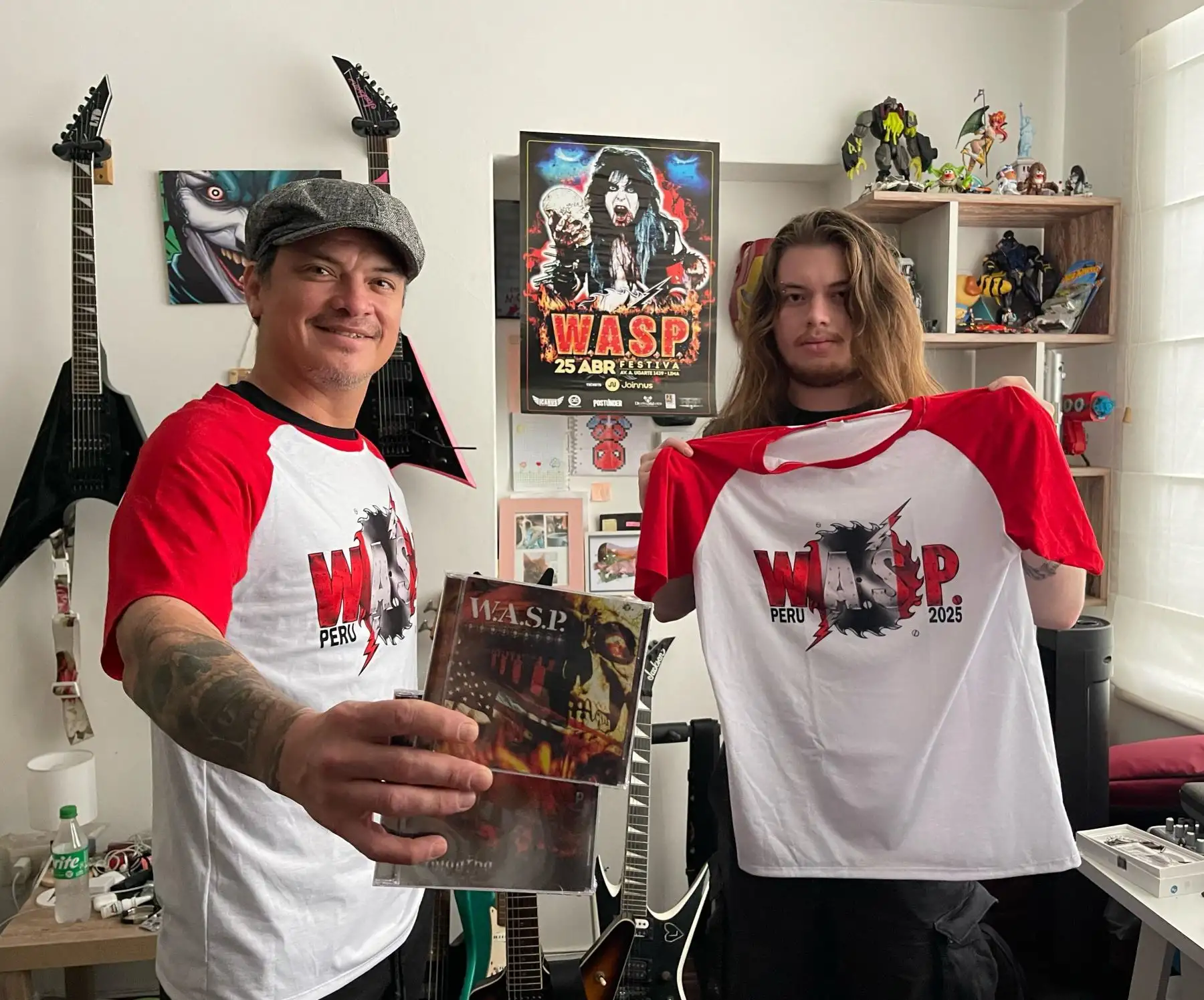 Fiebre por las llegada de los legendarios W.A.S.P. ya se vive en Lima.