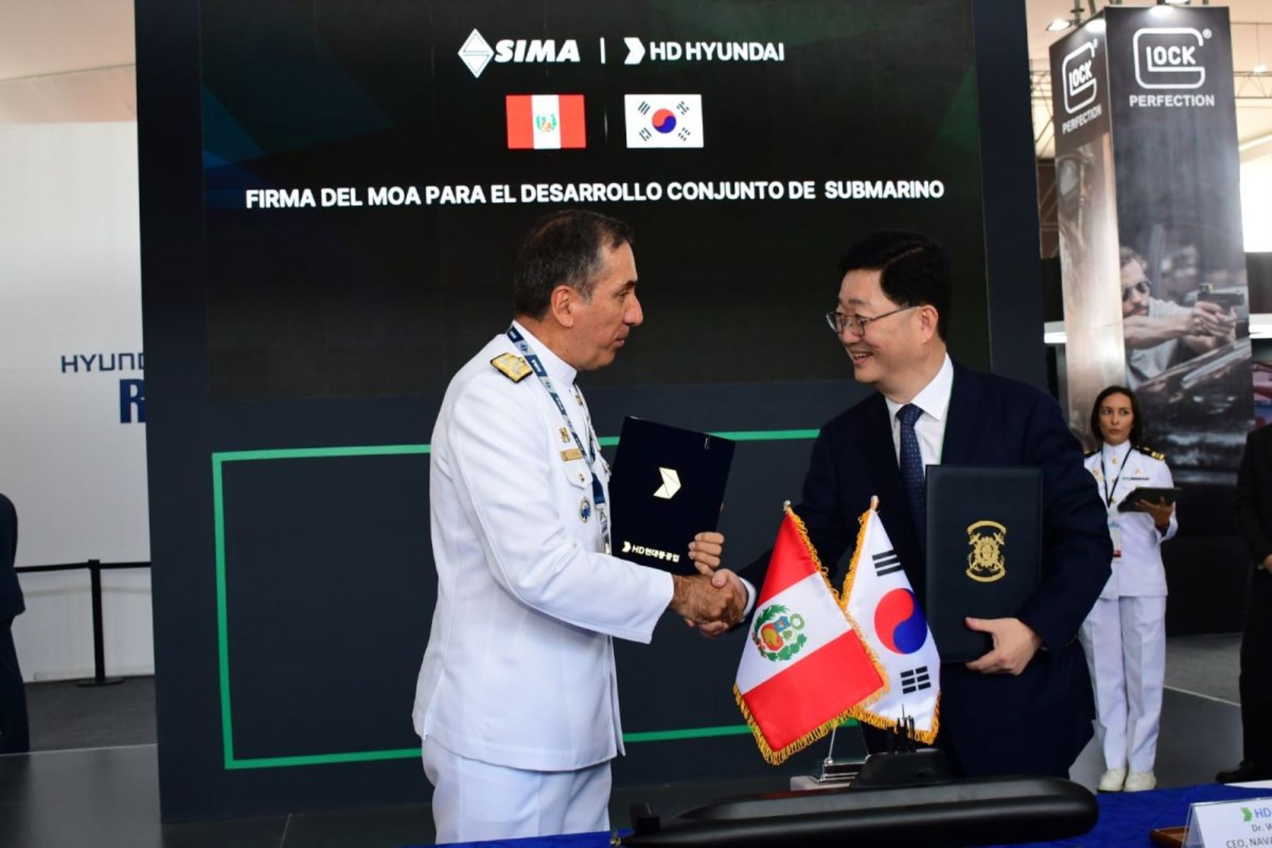 Sima Perú y Hyundai refuerzan unión estratégica con nuevo acuerdo para el desarrollo naval. Foto: ANDINA/difusión.