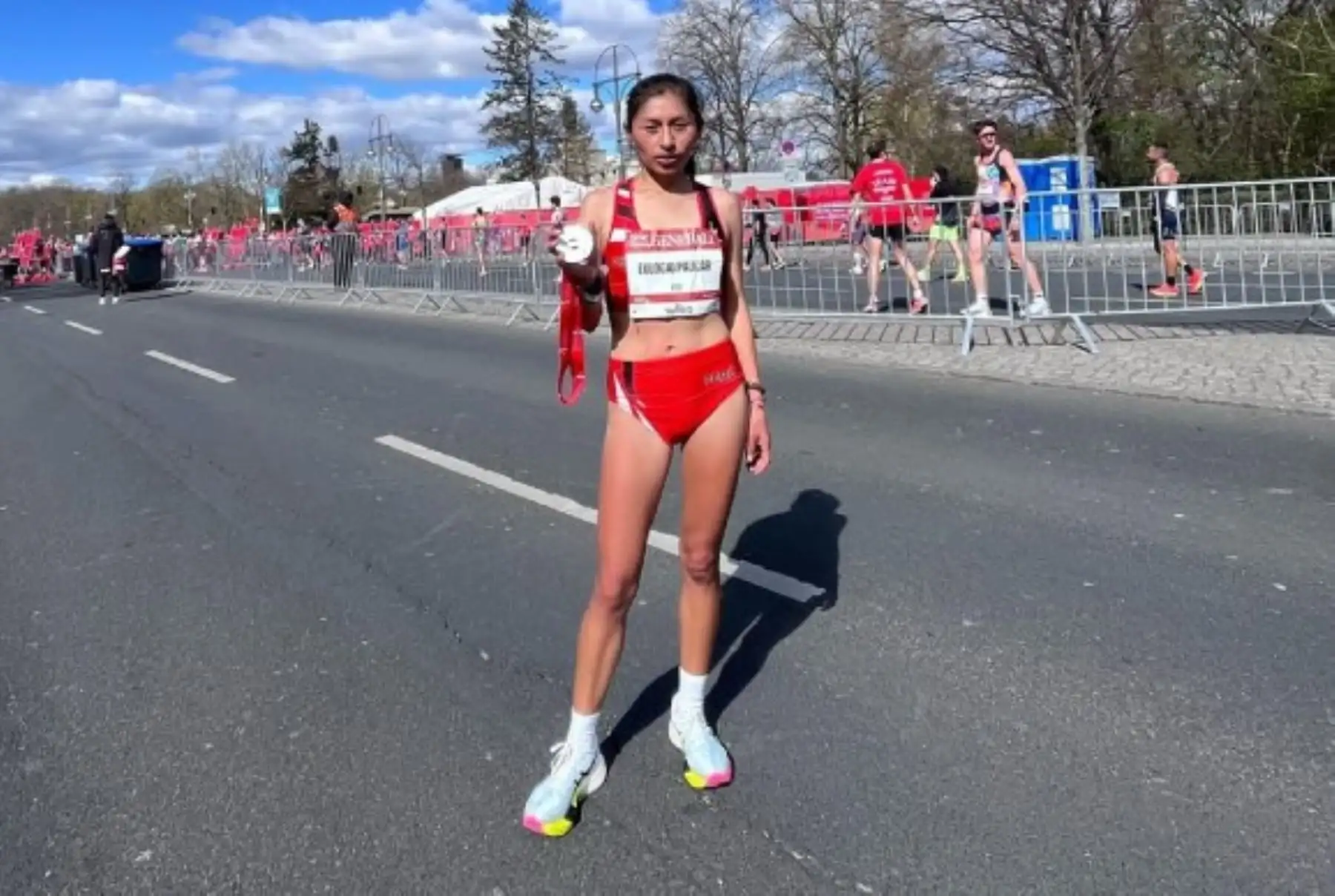 Sheyla Eulogio won a gold medal in Argentina. Photo: Courtesy.