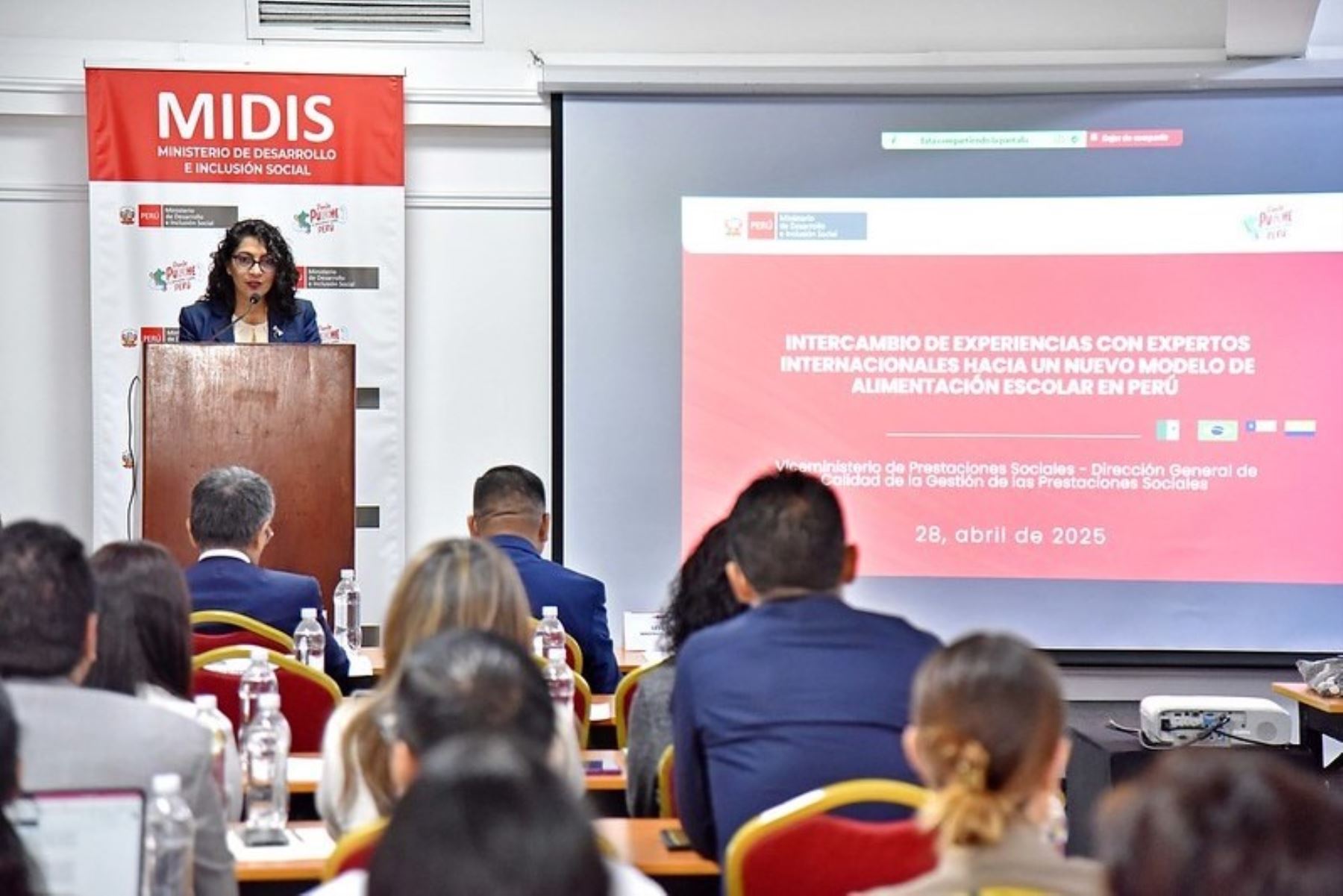 Evento del Midis reúne en Lima a especialistas internacionales en alimentación escolar. Foto: MIDIS/Difusión.