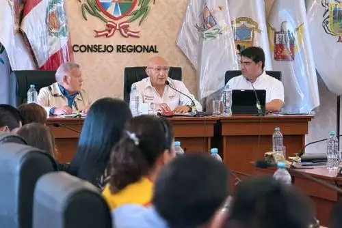 El ministro Julio Diaz también encabezó la presentación del plan estratégico Mototaxi Seguro Código QR, promovido por la Policía Nacional.