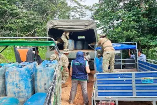 En las acciones participaron el Ministerio Público de Madre de Dios, a través de la Fiscalía Especializada en Materia Ambiental (FEMA), y la Policía Nacional del Perú.