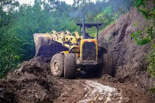 Producto de las lluvias intensas, carreteras  de varias provincias de Cajamarca han sido afectadas. Foto: Cortesía Eduard Lozano