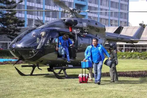 EsSalud realiza traslado de órganos humanos para salvar vida de pacientes en lista de espera. Foto: ANDINA/Difusión.