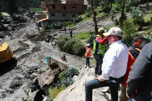 El ministro Juan Castro Vargas refirió que se están haciendo las evaluaciones para luego seguir con los encausamientos de los ríos.