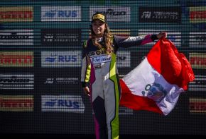 Daniella Oré got the third place in the Argentine National Formula.