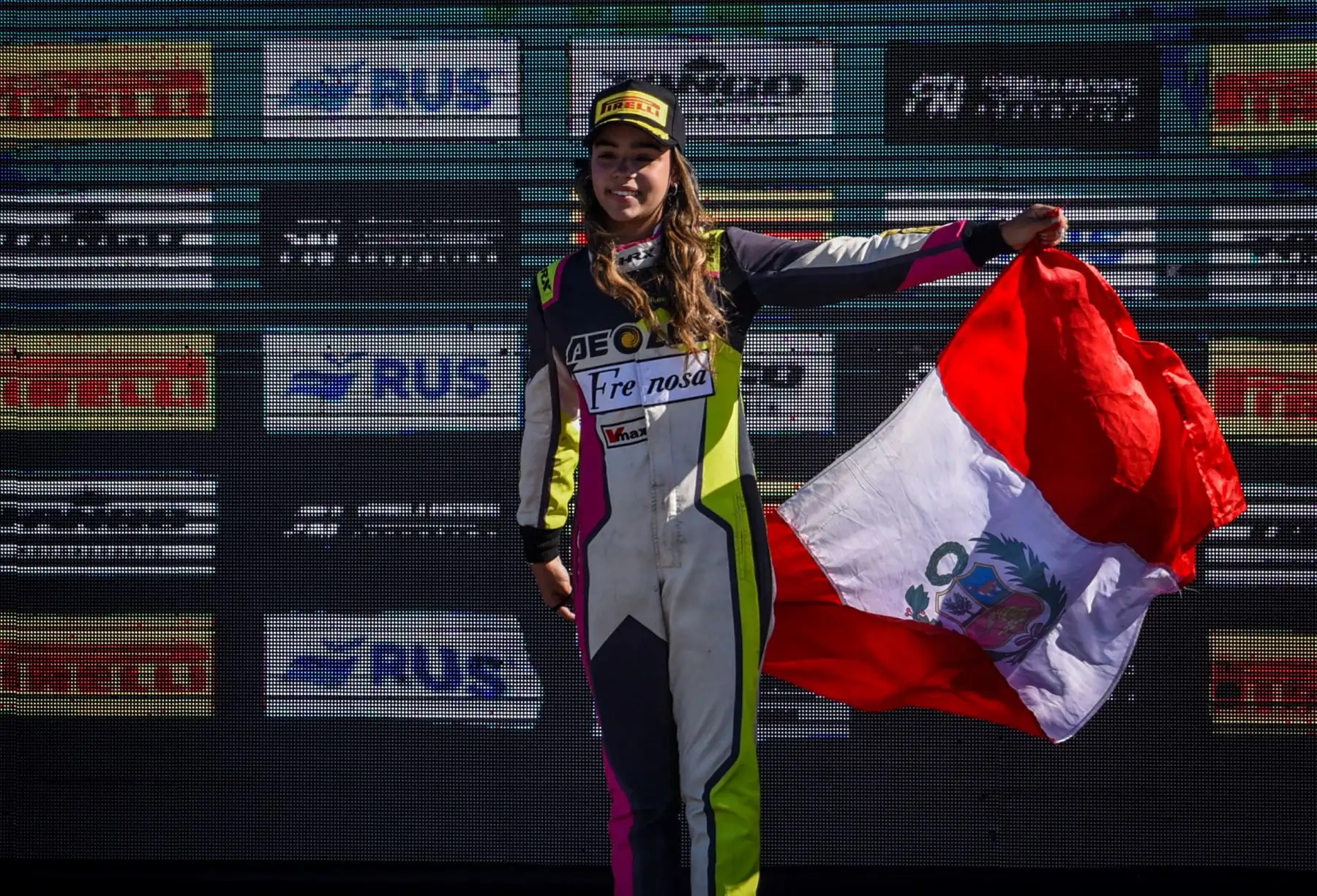 Daniella Oré got the third place in the Argentine National Formula.